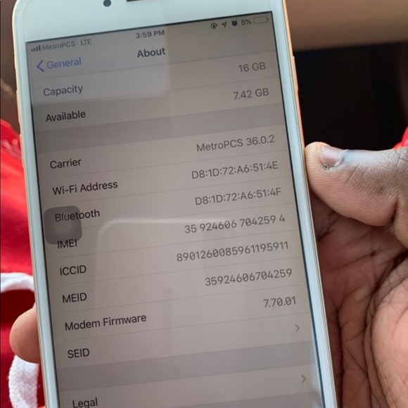 iPhone 8plus - Picture 3 of 3